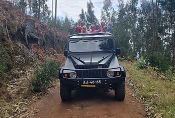 Off-roading in South-west of Madeira