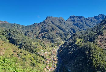 Serra D'Água valley and surrounding mountains