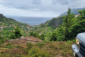 Rural views of Porto da Cruz