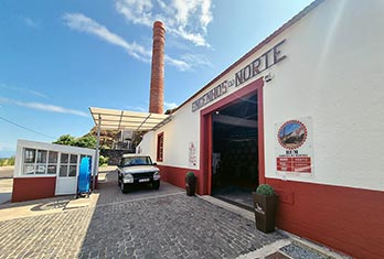 Porto da Cruz's rum distillery