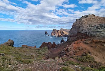 Rosto viewpoint in Ponta de São Lourenço
