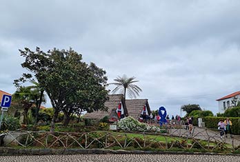 The charming thatched houses of Santana