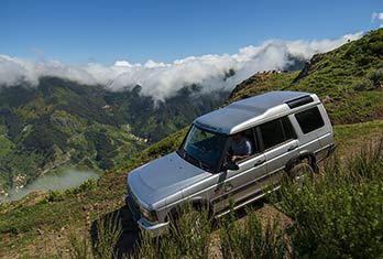Going down the hill at Trompica off-road