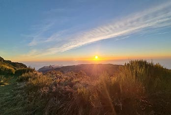 Sunrise at Pico do Areeiro